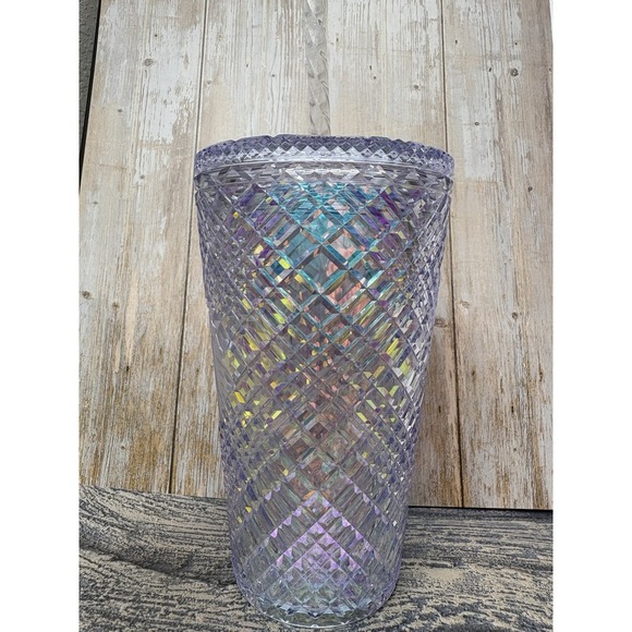 Starbucks Holiday 2022 Iridescent Unicorn Jewel Tumbler Cup Grande 16oz NEW - Picture 4 of 6